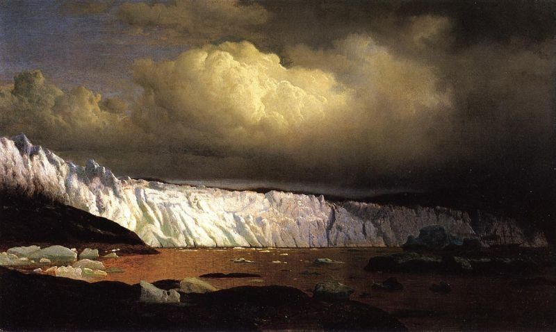William Bradford View of Sermitsialik Glacier